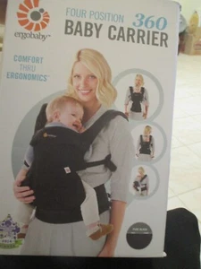 Ergobaby Four Position 360 Carrier - Pure Black - BC360ABLK - Picture 1 of 6