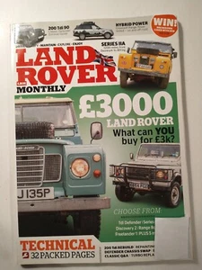 Land Rover Monthly Magazine UK Defender TDI Survival Guide Hybrid November 2013 - Picture 1 of 3