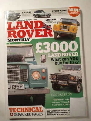 Land Rover Monthly Magazine UK Defender TDI Survival Guide Hybrid November 2013 - Image 1 of 3