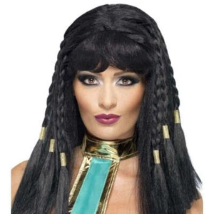 Cleopatra Wig Adult Black - Picture 1 of 2