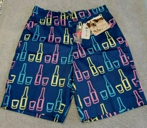 Pantalones cortos botella de golf Royal & Awesome FOR THE PARS & THE BARS + extras talla 30 nuevos con etiquetas - Imagen 1 de 8