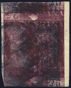 España 1940. Franco. Edifil (x) 923. Prueba impresion sobre papel grueso. Raro - Imagen 1 de 1