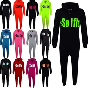 Kids Boys Girls #Selfie A2Z Onesie One Piece Summer Jumpsuit PJ's Age 7-13 Year - Picture 1 of 29