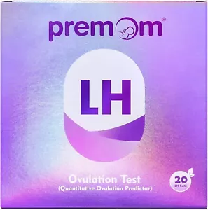 Premom Quantitative Ovulation Test Strips, Ovulation Predictor Kit with Smart... - Picture 1 of 8