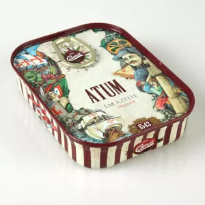 Fantastic World of the Portoghese Sardine - Tonno in olio d'oliva - lattine 3 x 4,93 once - Foto 1 di 3