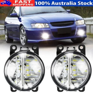 2X White DRL Running LED Fog Light For Holden Commodore SERIES 1 VE/VZ Ute Sedan - Picture 1 of 9