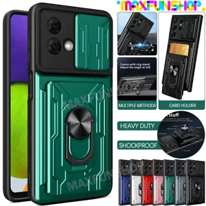 For Motorola Moto G85 G84 G54 G14 G53 Edge 50 40 Case Shockproof Card Slot Cover - Picture 1 of 16