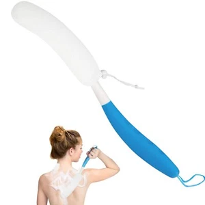 Longhandle Back Bath Brush With Antislip Longhandle Back Scrub Net Is Used For A - Picture 1 of 7
