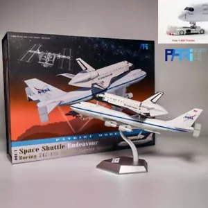 1:400 Patriot NASA Boeing 747-100 N905NA + Orbiter OV-105 Endeavour +Tractor - Picture 1 of 7