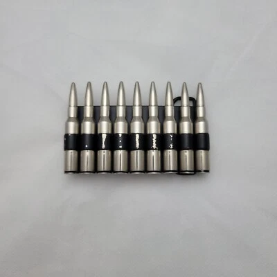 Usado en excelente estado Hot Topic Bullet Belt Hebilla - Peso pesado - Hasta 2" (W) Tamaño de cinturón Foto 1 de 4