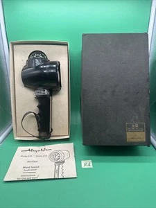 Vintage Airguide Model 919 With Compass Black WinDial Wind Speed Indicator - Picture 1 of 12