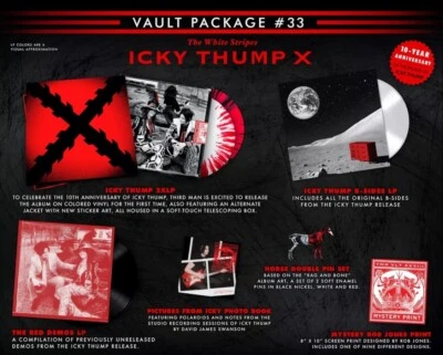 The White Stripes - Icky Thump X Third Man Vault #33 4xLP/Book/Pins/Print Sealed Foto 1 de 4