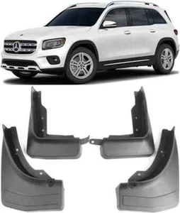 Genuine Front & Rear Splash Guards Mud Flaps FOR2020-2025 Mercedes Benz GLB - Picture 1 of 8