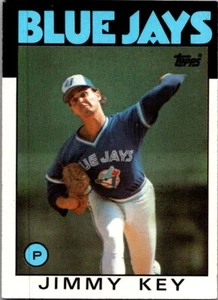 Toronto Blue Jays Jimmy Key Baseball Card 1986 Number 545 By Topps - Picture 1 of 2