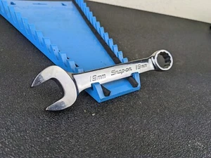 #bj476 Snap-on Tools USA NEW 19mm Metric 12pt SHORT Combination Wrench OEXM19B - Picture 1 of 13