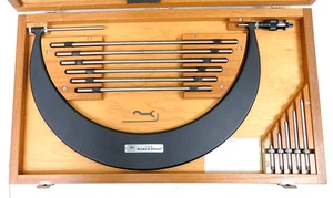 Brown & Sharpe mechanische austauschbare Amboss Mikrometer Set: 12" bis 18" Bereich - Bild 1 von 11