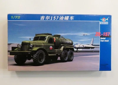 Trumpeter 1:72 Flugfeldtanker / Soviet Fuel Truck ZIL-157 / No. 01102 in OVP - Bild 1 von 2