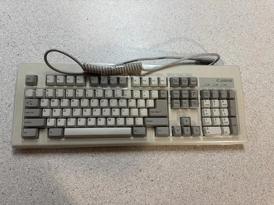 Vintage CANON A/T Keyboard Rare Model kb-5311. WORKS - Image 1 of 4