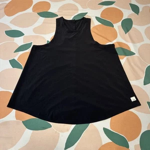 Vuori ärmelloses Lauftop Damen klein schwarz leicht feuchtigkeitsableitend Athleisure - Bild 1 von 8