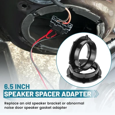 Anillo espaciador adaptador altavoz puerta delantera Volkswagen Beetle 1999-2017 6,5 pulgadas Foto 1 de 4