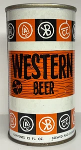 Western 12 oz. Straight Steel Beer Can - Picture 1 of 6