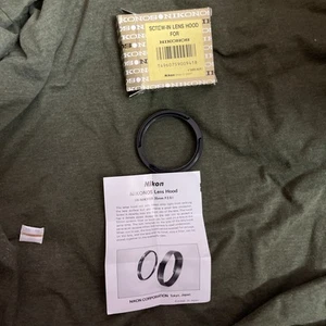 Nikon Nikonos Screw-in Lens Hood 52mm With Box Instructions New - Picture 1 of 5