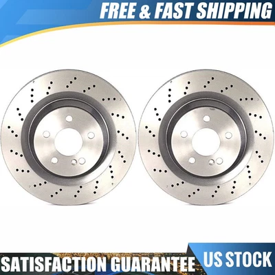 Задний тормозной ротор Brembo 2 подходит для Mercedes-Benz SL55 AMG 2004-2008 годов выпуска - Изображение 1 из 4