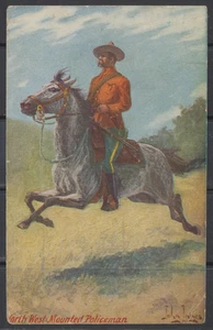 Canadá 1909 ~ Policía montado en el noroeste ~ Nuevo con caja ~ Artista firmado John Innes - Imagen 1 de 3