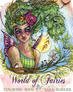 World of Fairies Coloring Book - Foto 1 di 1
