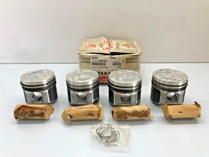 4X Piston with Pin and Ring 6357201 For ISUZU 78.96MM VAUXHALL VECTRA Turbo ENG - Picture 1 of 9