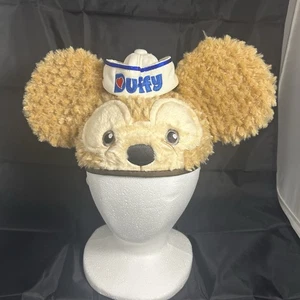 Disney Duffy Bear Mickey Ears Hat Cap Tan Duffy's Plush 84167 - Picture 1 of 10