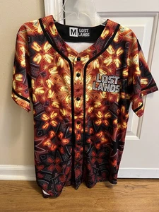 Lost Lands EDM Festival VIP exklusives Baseball Trikot Herren Medium NEU - Bild 1 von 4