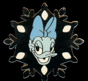 AUTHENTIC DLR 2007 Hotel Hidden Mickey Snowflake Daisy Duck Disney Pin 58473 - Picture 1 of 1