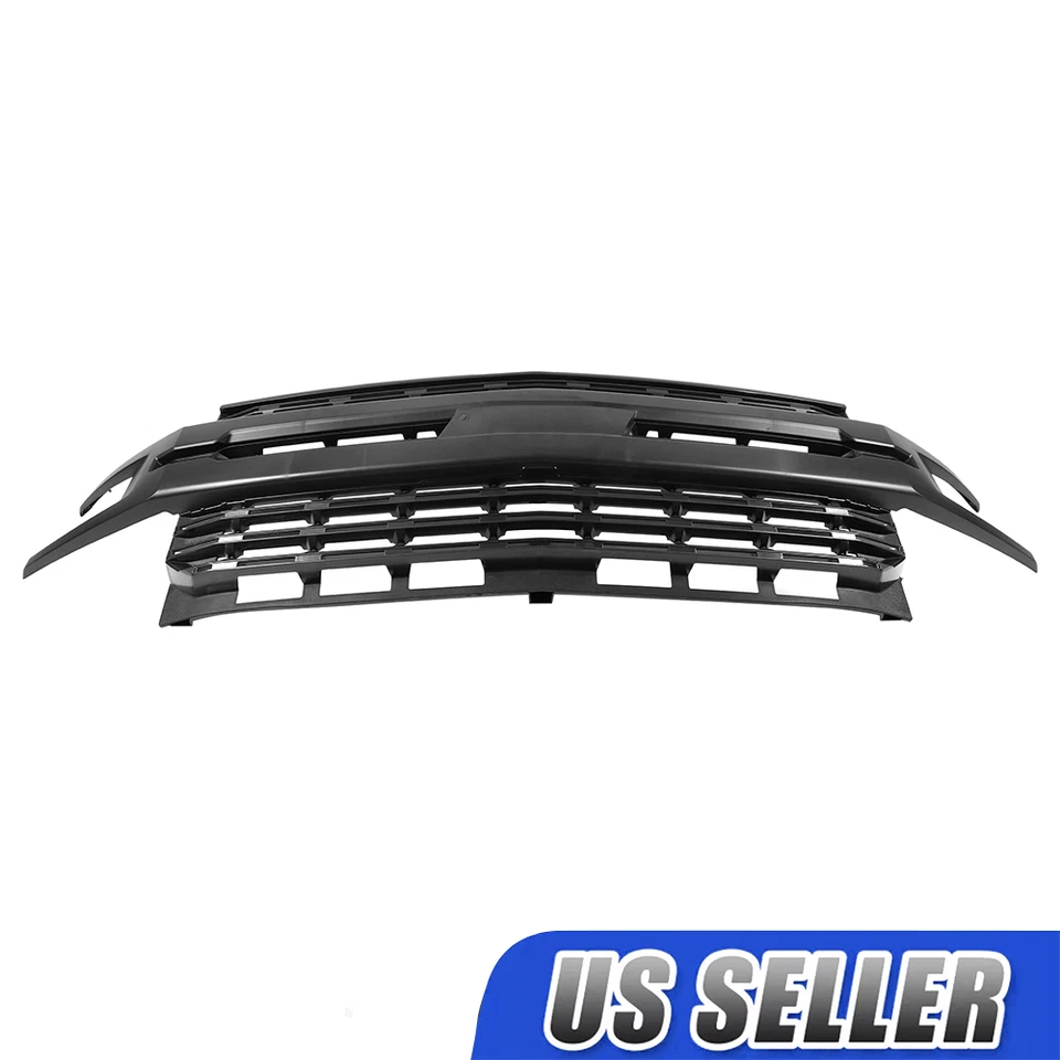 Sleek Front Grille Replacement For 2019-2021 Chevy Silverado 1500 Foto 1 de 4