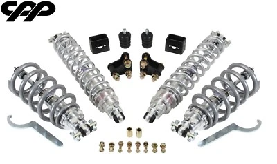 64-67 Chevy Chevelle Coilover Conversion Kit Viking 350lb Double Adjustable F/R - Image 1 of 4