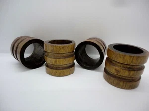 4 soportes para servilletas de madera - Imagen 1 de 1