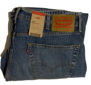Levi's 505 Regular Fit Jeans Mens 38W x 34L Brand New - Picture 1 of 10