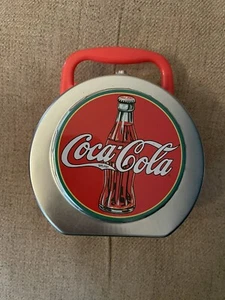Vintage Coca Cola Mini Lunch Box 5.5" X 5 "X 2.5" - Picture 1 of 6