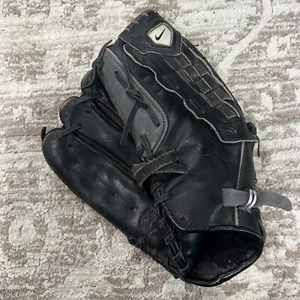Nike Diamond Elite DE Edge Black Leather Baseball Glove LHT 13" Game Ready - Picture 1 of 12