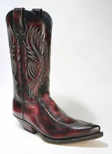 5844 Sendra Boots Cowboystiefel Denver Rojo IBIZA Absatz - Bild 1 von 6