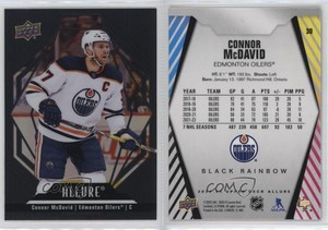 2022-23 Upper Deck Allure Black Rainbow Connor McDavid #30