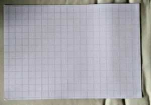 Papel de rejilla cuadrado de 20 mm (Nuevo paquete de 20 x hojas A3 20 mm cuadrados - dos caras) - Imagen 1 de 1