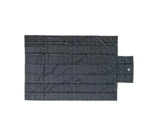 16' x 27' Flatbed Tarps Heavy Duty 18oz Steel Tarp with Flap - Black - Picture 1 of 10