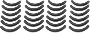 24 PCS Black Rubber Eyelash Curler Replacement Pads for Universal Curlers - Picture 1 of 8