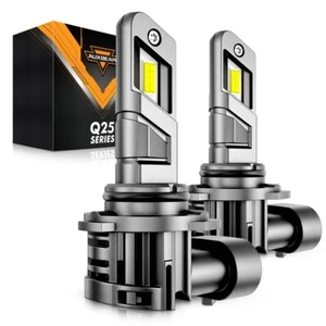 AUXBEAM 9006 HB4 25000LM LED Headlight Bulbs Kit 6500K White Bright CANBUS 1:1 - Picture 1 of 12
