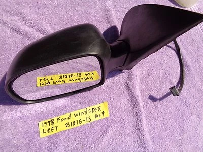 1998 ford windstar left front door driver drivers side power mirror view 98 1999 - Image 1 of 4