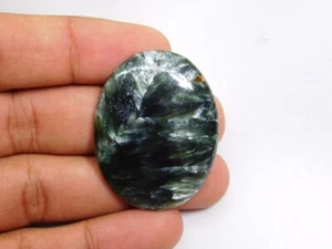 100 % natürlicher Seraphinit Cabochon loser Edelstein für Schmuck 61 Karat. ME-1733 - Bild 1 von 3
