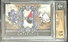 GEM MINT 2010/11 Artifacts Tundra Tandems Gold Patches STAAL/STAAL/15 #TT2-STAAL