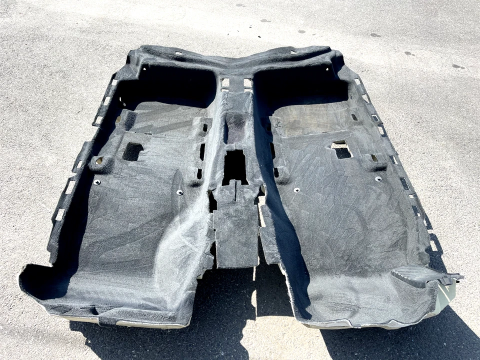 2008–2017 AUDI A5 COUPE FRONT REAR FLOOR CARPET MAT BLACK OEM 8T1 863 021 - Image 1 of 4