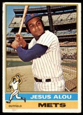 1976 Topps #468 Jesus Alou VG New York Mets